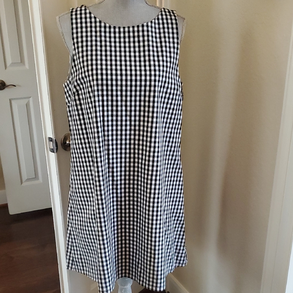 Vineyard Vines A Line Gingham Dress